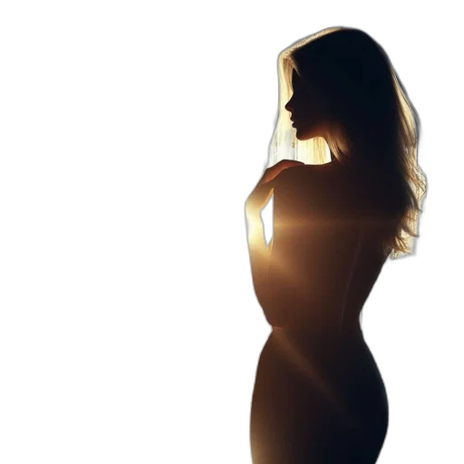 dress, jewelry, hair, staff, photorealistic, 3d render, concept art, neon lights transparent PNG cut-out