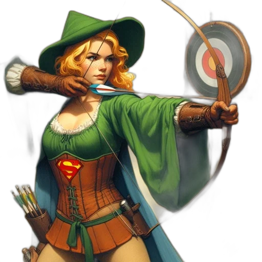 staff, comic book art, concept art, fantasy art, pixel art, green, blonde-haired, woman transparent PNG cut-out