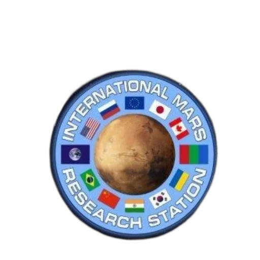staff, international, mars, research, station, logo, features, planet transparent PNG cut-out