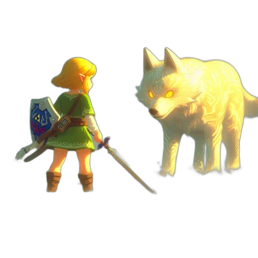 weapon, sword, animal, staff, pixel art, concept art, fantasy art, 3d render transparent PNG cut-out