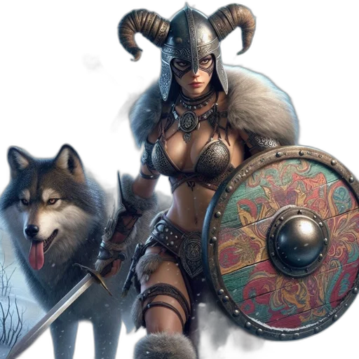 sword, weapon, fantasy art, concept art, comic book art, pixel art, female, warrior transparent PNG cut-out