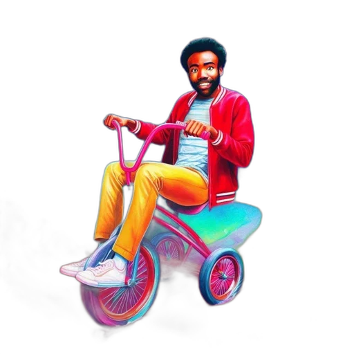 car, jacket, robot, concept art, vaporwave, watercolor, pixel art, neon transparent PNG cut-out