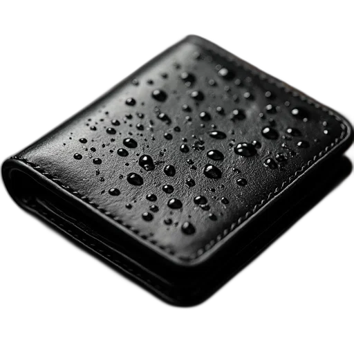 umbrella, jewelry, jacket, shoes, 3d render, rain, black, leather transparent PNG cut-out