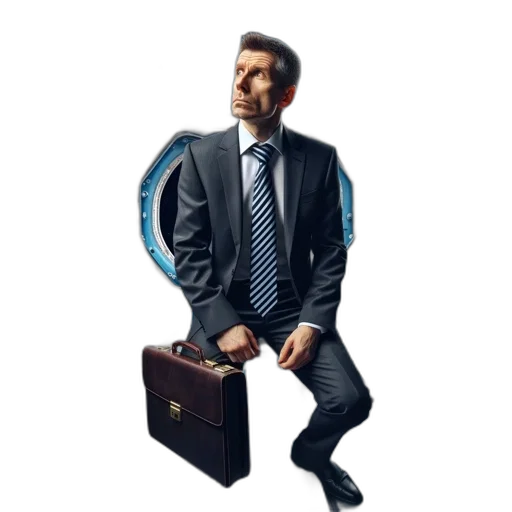 staff, jacket, furniture, shoes, concept art, 3d render, businessman, suit transparent PNG cut-out