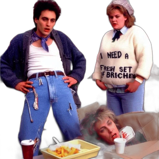 jacket, food, furniture, neon lights, night, fire, seemingly, public transparent PNG cut-out