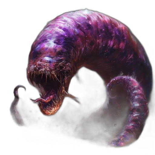 creature, dragon, animal, hair, concept art, fantasy art, 3d render, photorealistic transparent PNG cut-out