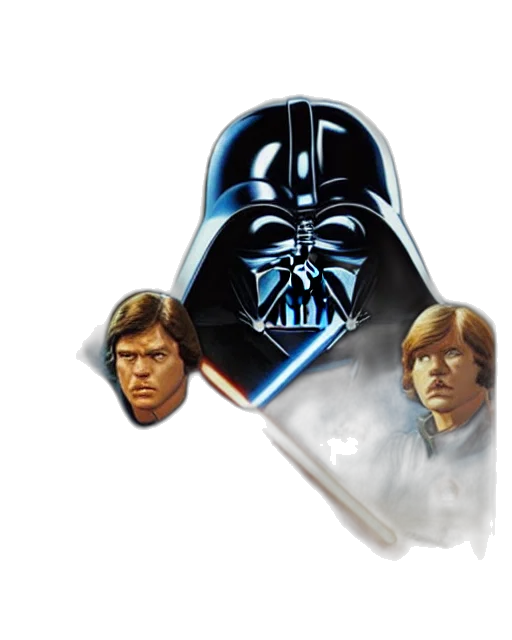 mask, concept art, photorealistic, star, wars, poster, hildebrandt, brothers transparent PNG cut-out