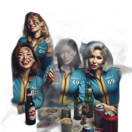 jacket, staff, concept art, comic book art, photorealistic, fantasy art, blue, five transparent PNG cut-out