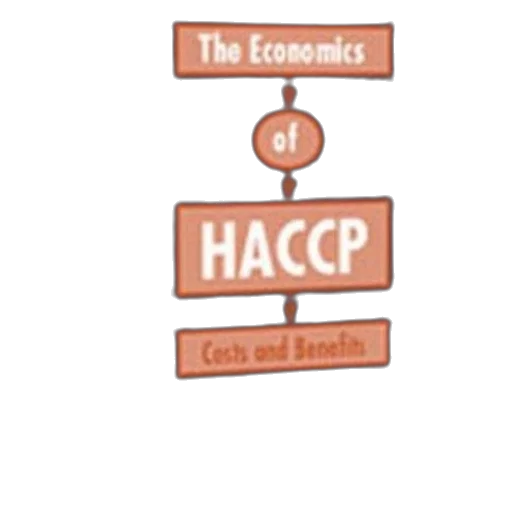 economics, haccp, costs, benefits, book, cover, brown, background transparent PNG cut-out
