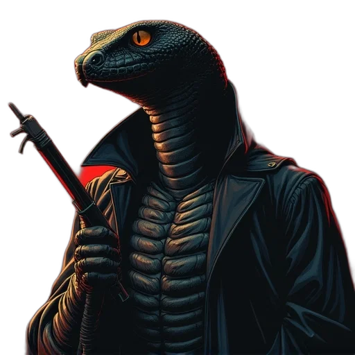 jacket, staff, animal, dragon, concept art, pixel art, comic book art, photorealistic transparent PNG cut-out