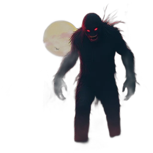 creature, mask, hair, animal transparent PNG cut-out