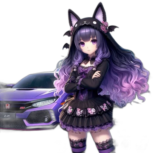 car, animal, dragon, creature, anime, fantasy art, 3d render, concept art transparent PNG cut-out