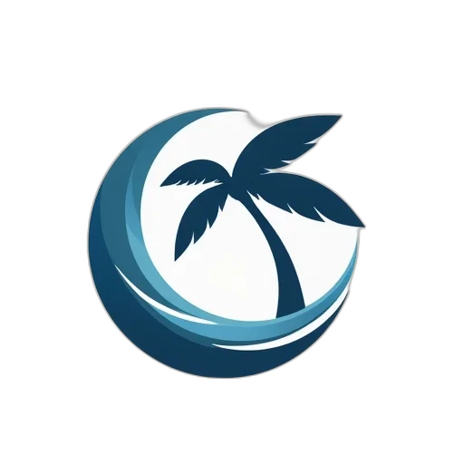 staff, umbrella, vaporwave, 3d render transparent PNG cut-out