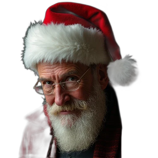 hat, photorealistic, man, christmas, says, bah, humbug transparent PNG cut-out