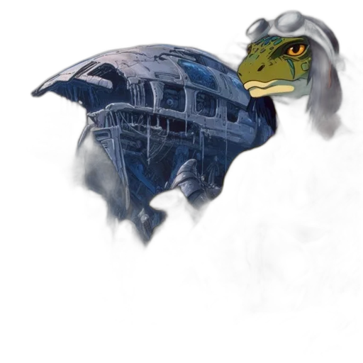 dragon, creature, mask, robot, concept art, fantasy art, photorealistic, watercolor transparent PNG cut-out