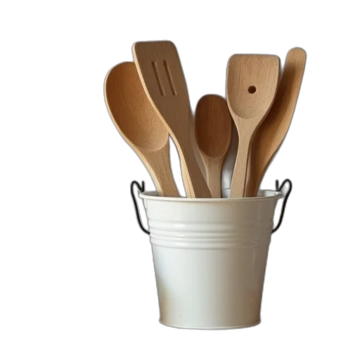 food, staff, furniture, 3d render, earth tones, kitchen, utensil, holder transparent PNG cut-out
