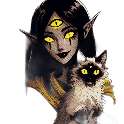 fantasy art, concept art, pixel art, comic book art transparent PNG cut-out
