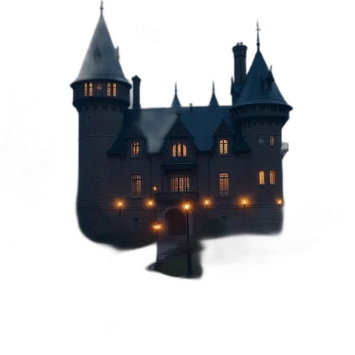 crown, building, staff, hat transparent PNG cut-out