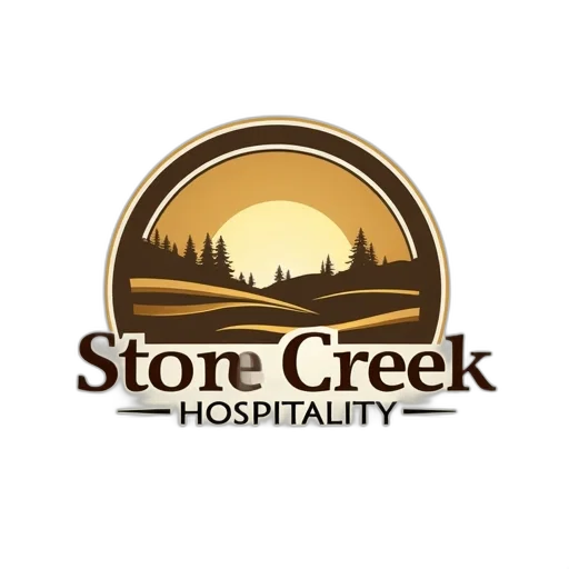 second, image, shows, same, stylized, logo, stone, creek transparent PNG cut-out