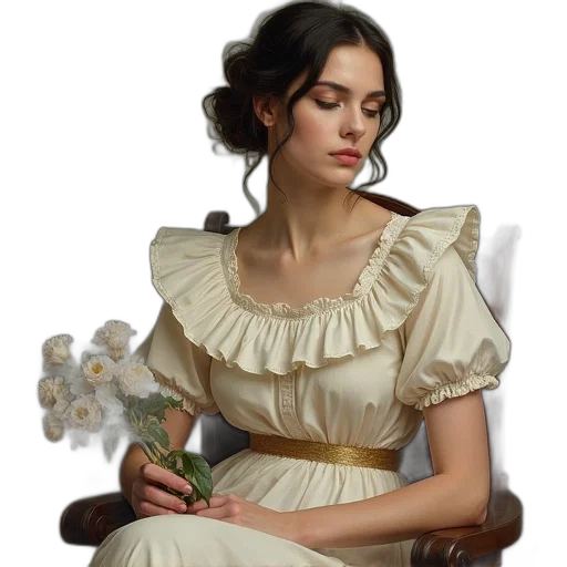 dress, jewelry, furniture, crown, oil painting, photorealistic, fantasy art, concept art transparent PNG cut-out