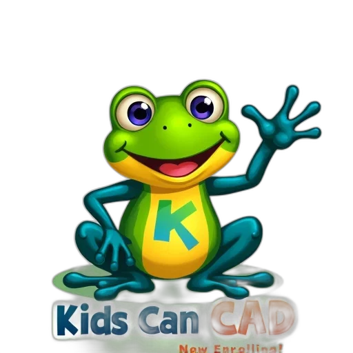 3d render, photorealistic, colorful, illustration, cartoon, frog, character, green transparent PNG cut-out
