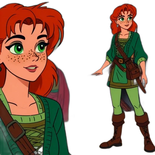 concept art, fantasy art, cartoon, comic book art, green, illustrated, panel, features transparent PNG cut-out