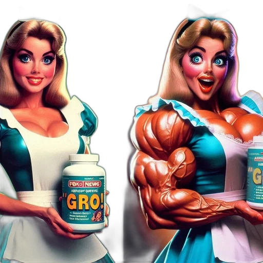 bottle, food, comic book art, concept art, 3d render, photorealistic, two, versions transparent PNG cut-out