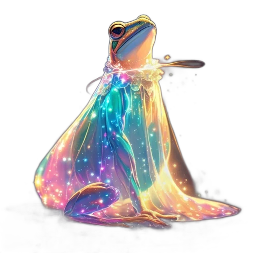 dress, dragon, creature, animal, concept art, fantasy art, watercolor, pixel art transparent PNG cut-out