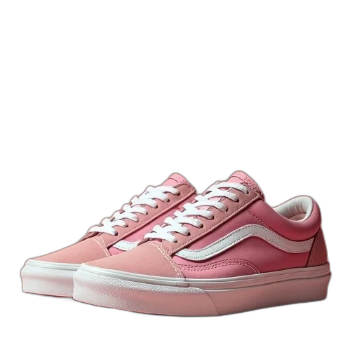 shoes, vaporwave, 3d render, photorealistic transparent PNG cut-out
