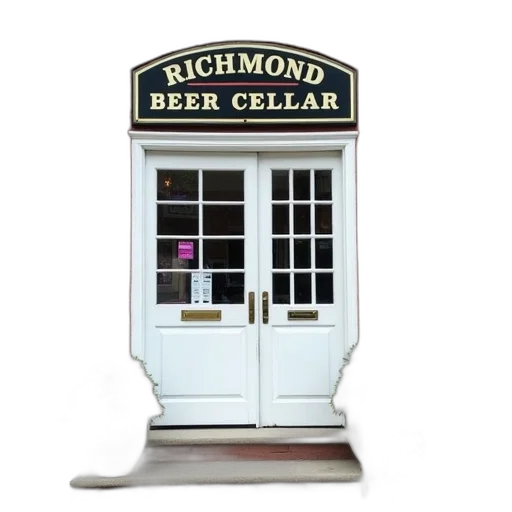 3d render, first, image, shows, exterior, building, sign, reads transparent PNG cut-out