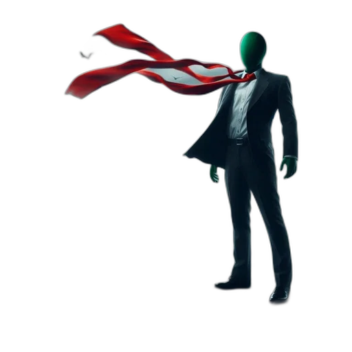 staff, mask, jacket, weapon transparent PNG cut-out
