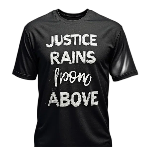 umbrella, shirt, text, justice transparent PNG cut-out