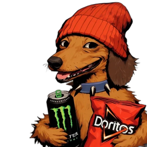 animal, creature, hat, jacket, photorealistic, concept art, pixel art, cartoon transparent PNG cut-out