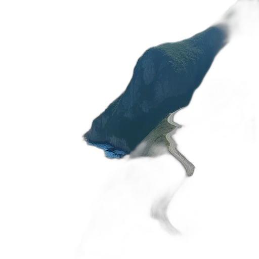 dragon, creature, animal, umbrella, concept art, photorealistic, 3d render, watercolor transparent PNG cut-out