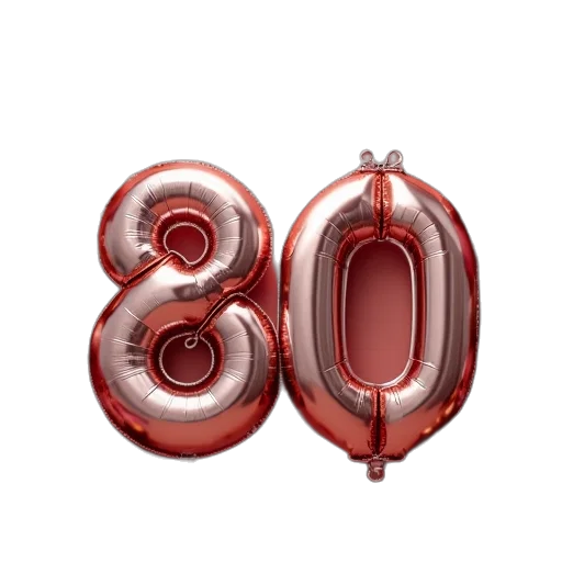 3d render, 60th, birthday, backdrop transparent PNG cut-out