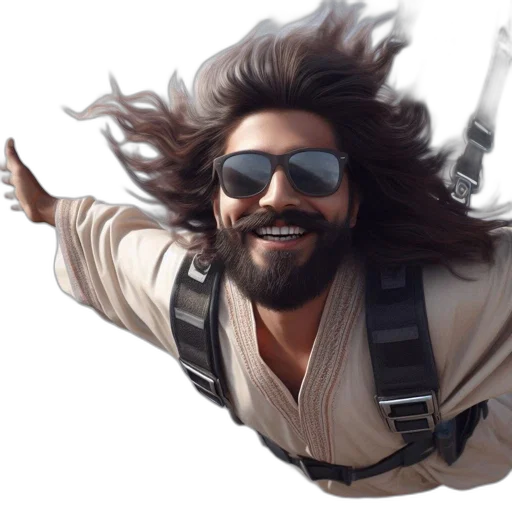 hair, jacket, photorealistic, concept art, 3d render, cartoon, individual, long transparent PNG cut-out