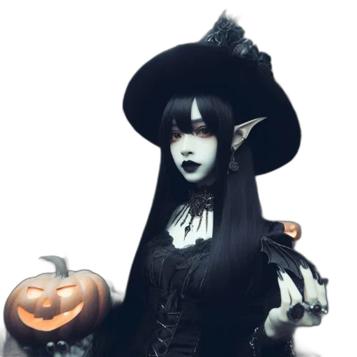 staff, mask, concept art, fantasy art, 3d render, photorealistic, monochrome, dark transparent PNG cut-out