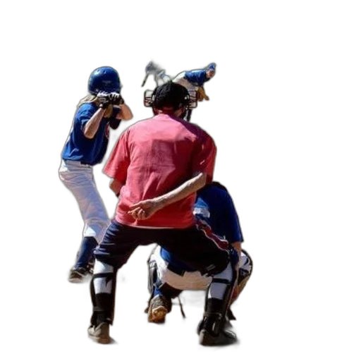 animal, shoes, hat, furniture, baseball, player, blue, uniform transparent PNG cut-out