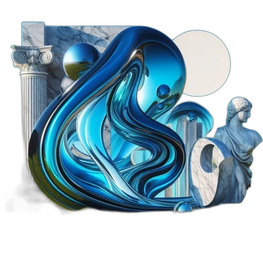 jewelry, furniture, mask, robot, 3d render, concept art, photorealistic, fantasy art transparent PNG cut-out