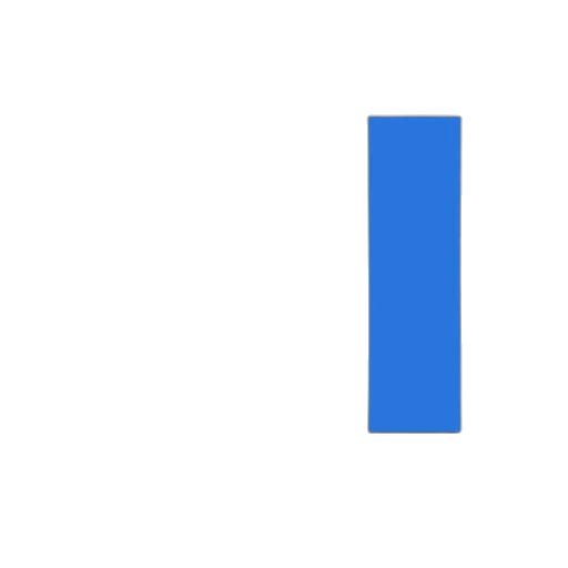 robot, pixel art, blue, bar, chart, showing, various, indicators transparent PNG cut-out