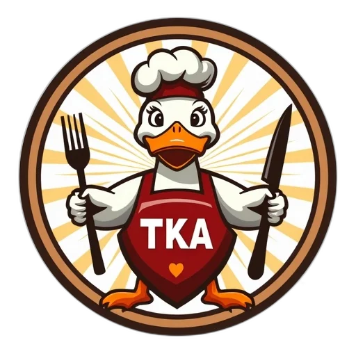 food, pixel art, cartoon, concept art, circular, logo, featuring, stylized transparent PNG cut-out