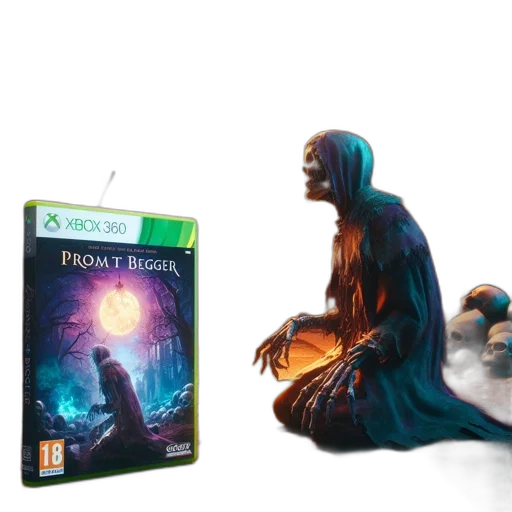 concept art, 3d render, fantasy art, game, cover, art, dimly, lit transparent PNG cut-out