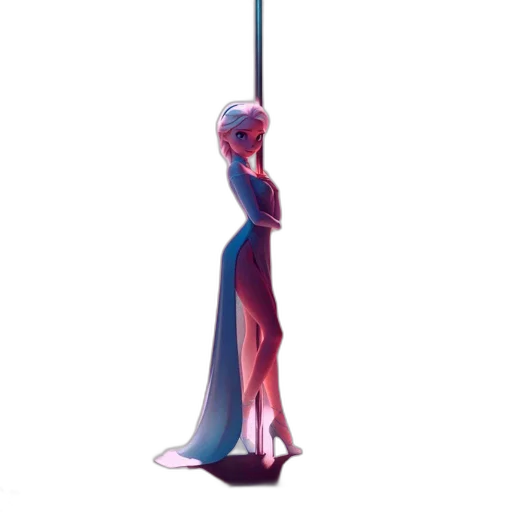 staff, dress, sword, jewelry, concept art, 3d render, vaporwave, pixel art transparent PNG cut-out