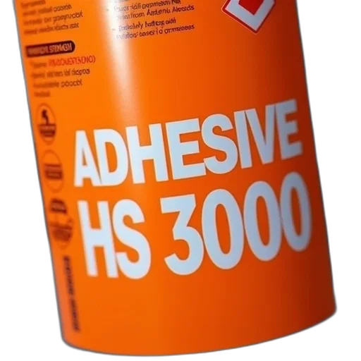 close-up, image, large, orange, container, brand, name, ambersi transparent PNG cut-out