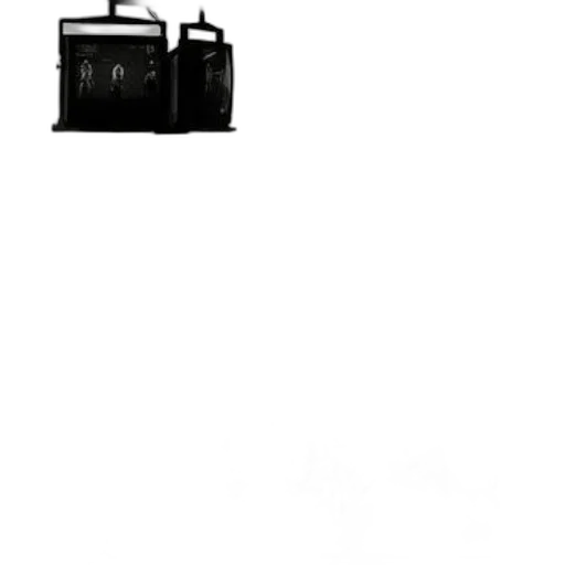 furniture, staff, photorealistic, concept art, monochrome, black, white, photo transparent PNG cut-out