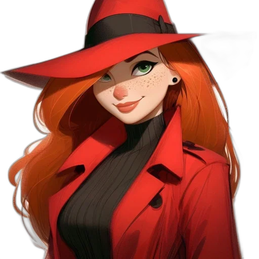 hat, staff, jacket, dress, cartoon, concept art, comic book art, fantasy art transparent PNG cut-out