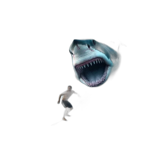 creature, animal, dragon, mask, 3d render, concept art, photorealistic, vaporwave transparent PNG cut-out