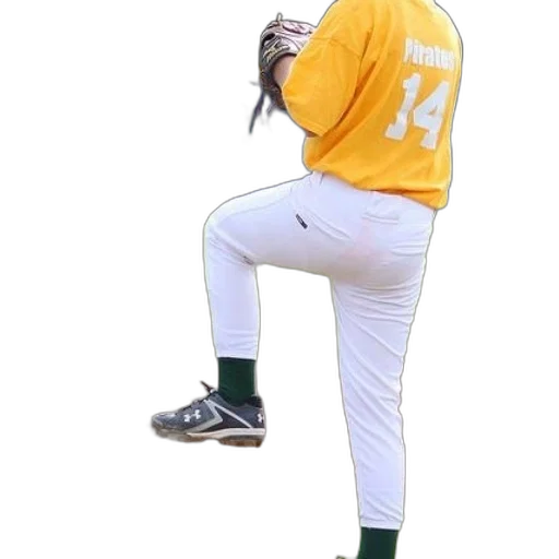 staff, baseball, player, wearing transparent PNG cut-out