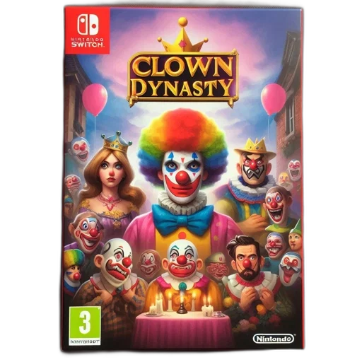crown, concept art, image, displays, clown, dynasty, nintendo, switch transparent PNG cut-out