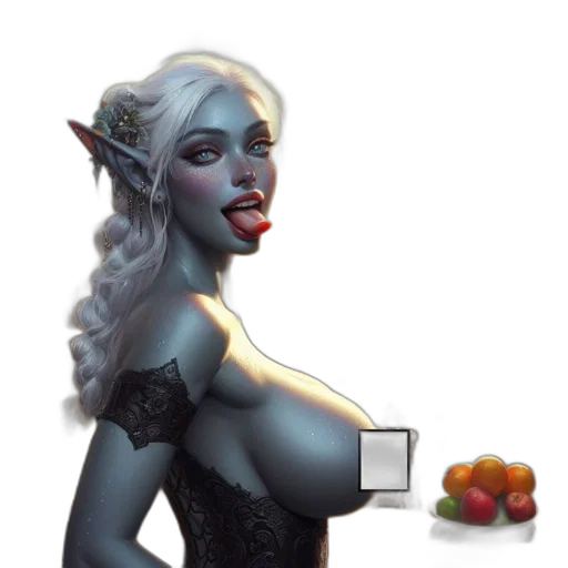 food, robot, jewelry, face, fantasy art, concept art, pixel art, 3d render transparent PNG cut-out